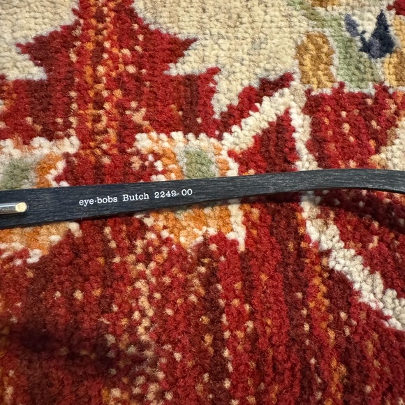 Eyebobs Eyeglasses Readers +2.00 Black Wood Frames Unisex - Picture 5 of 7